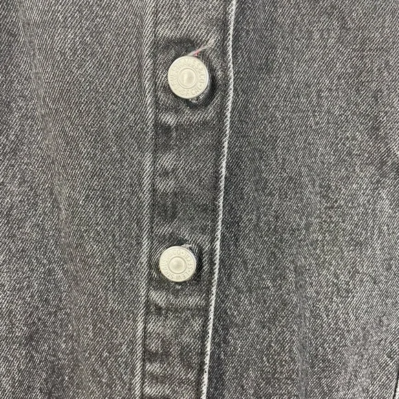 Levi’s Black Jean Dress Large Women’s - Picture 7 of 7